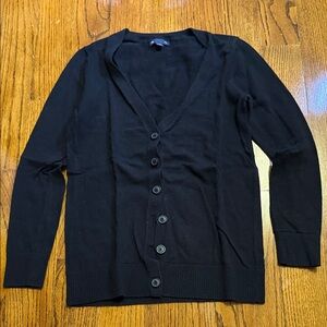 Gap Black Cardigan Sweater